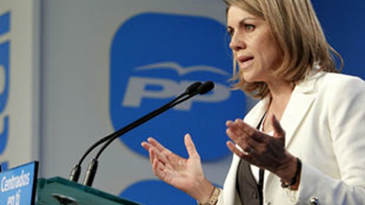 María Dolores de Cospedal, secretaria General del PP. Foto: EFE