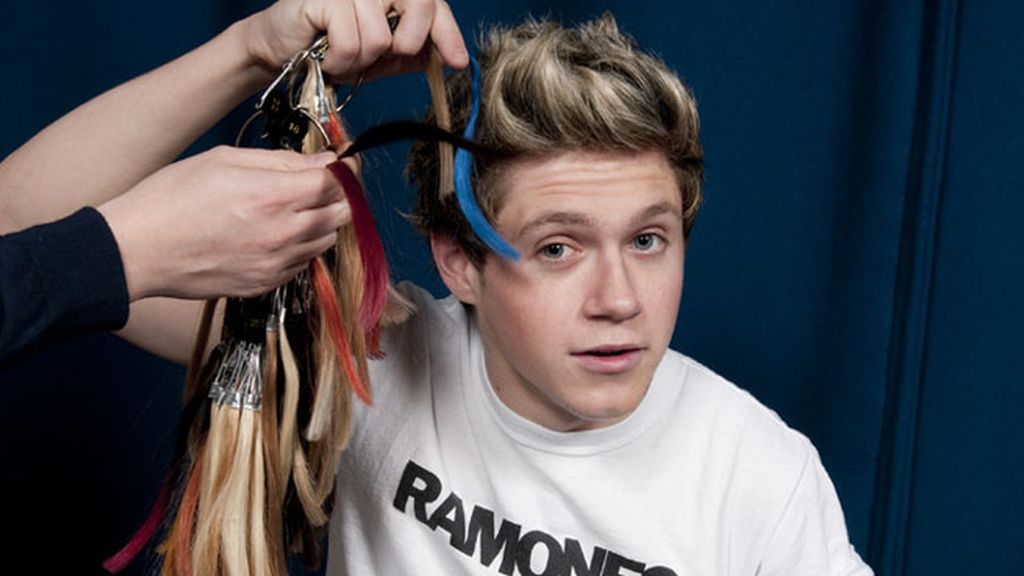 Los chicos de One Direction se preparan para su figura de cera