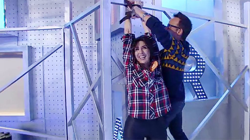 Paz Padilla protagoniza su particular versión de '50 sombras de Christian'