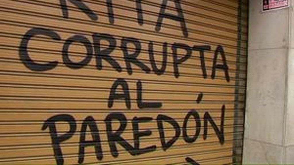 "Rita corrupta al paredón": amenazan de muerte a la ex alcaldesa de Valencia