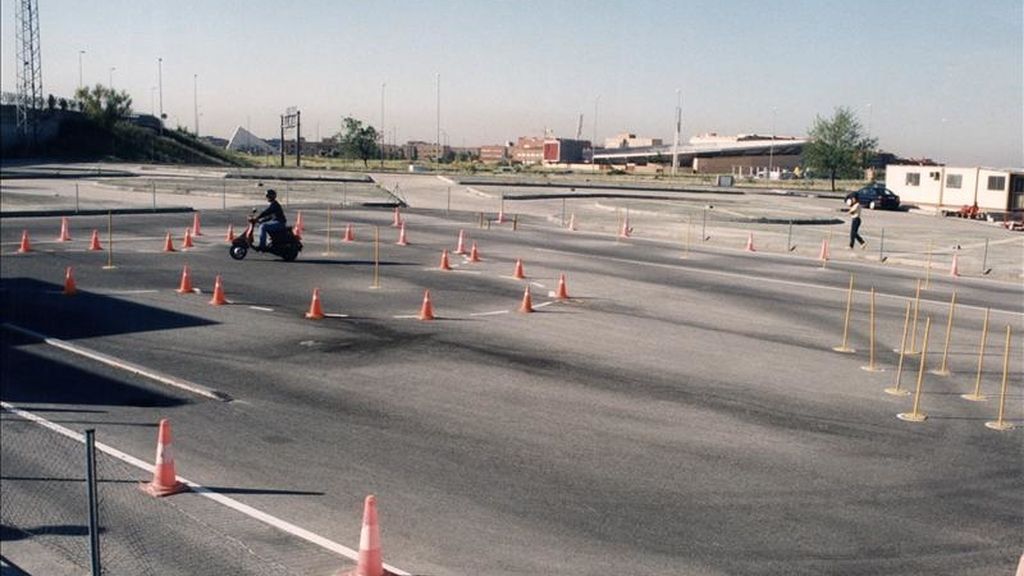 Circuito de pruebas de la Dirección General de Tráfico para realizar el examen de conducción. EFE/Archivo