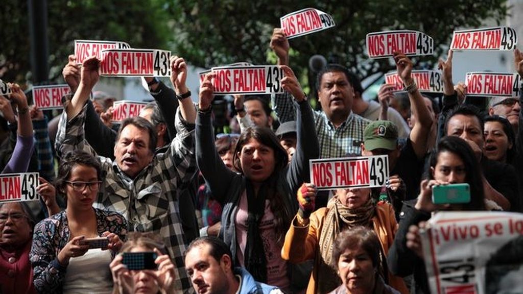 Trabas en la investigación de los estudiantes desaparecidos en México