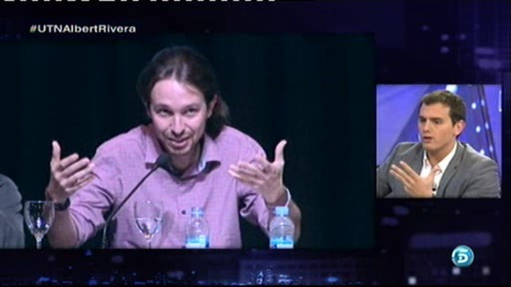 Rivera: "No negocio con Podemos porque no me gustan las soluciones del S. XIX"