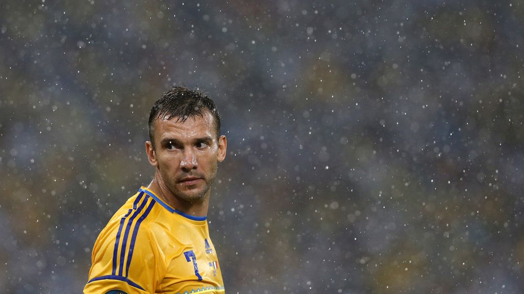 La lluvia, protagonista del Ucrania Francia