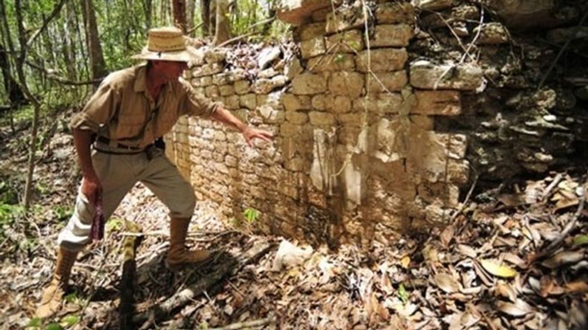 Descubren una ciudad perdida maya en la selva mexicana