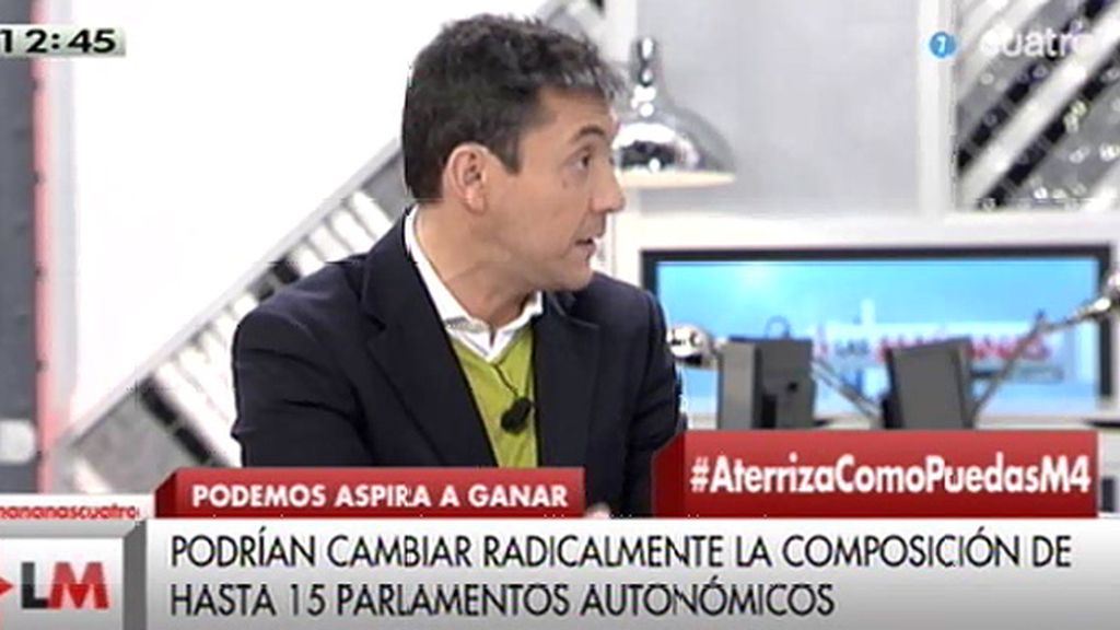 Javier Ruiz: "Que el dinero tiene miedo a Podemos es un hecho"
