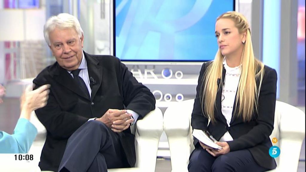La entrevista íntegra de Felipe González y Lilián Tintori en 'El programa de Ana Rosa'