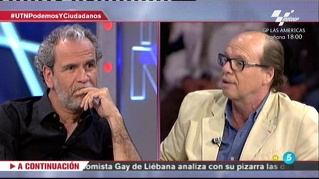 Enfrentamiento entre Willy Toledo y Jaime González