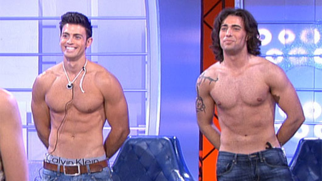 Curro, Reche y Rafa Mora, al desnudo