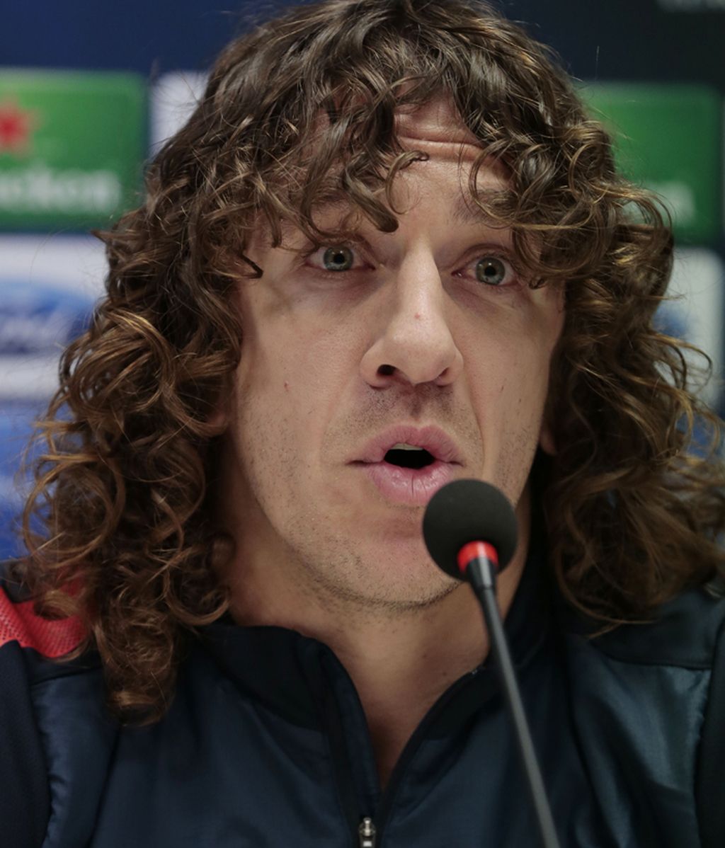 Carles Puyol, capitán del FC Barcelona