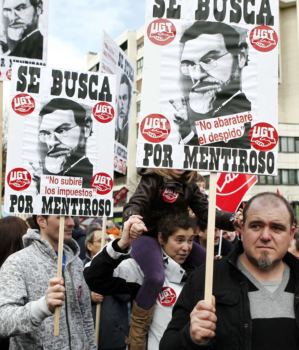 Manifestaciones en toda España contra la reforma laboral