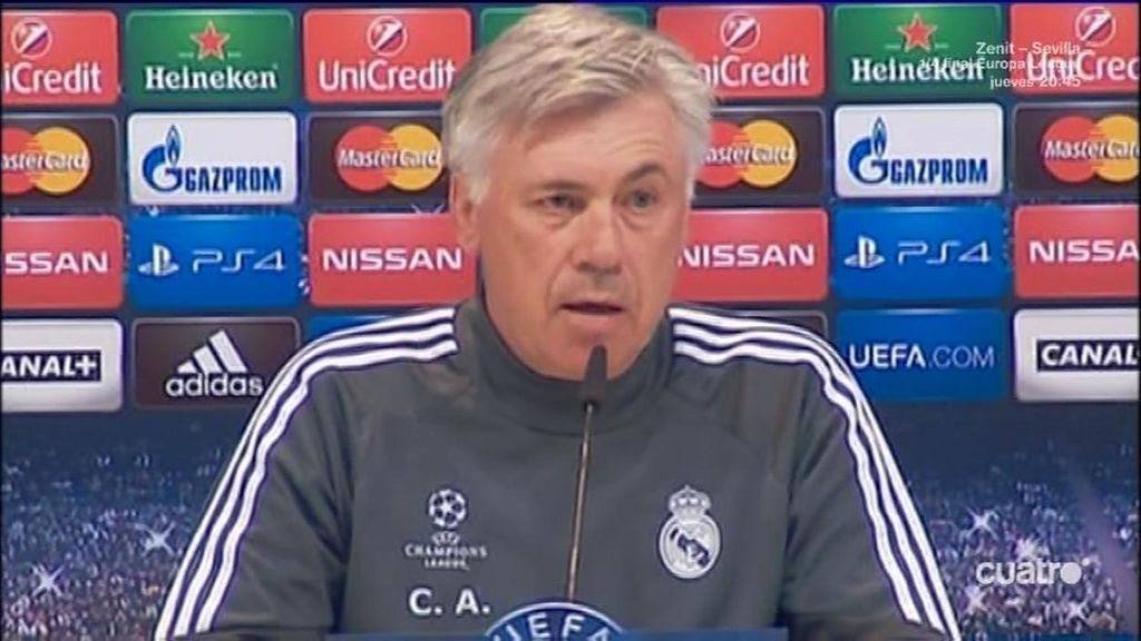 Balones fuera de Ancelotti: “Voy a poner el mejor equipo para jugar como en la ida”