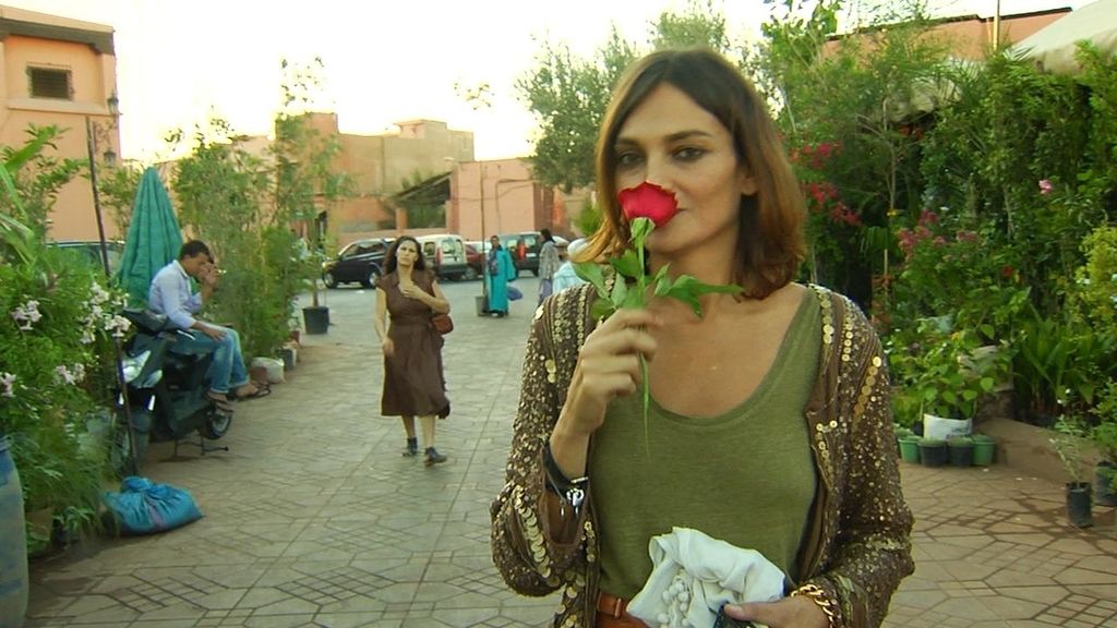 Laura Ponte, enamorada de Marrakech