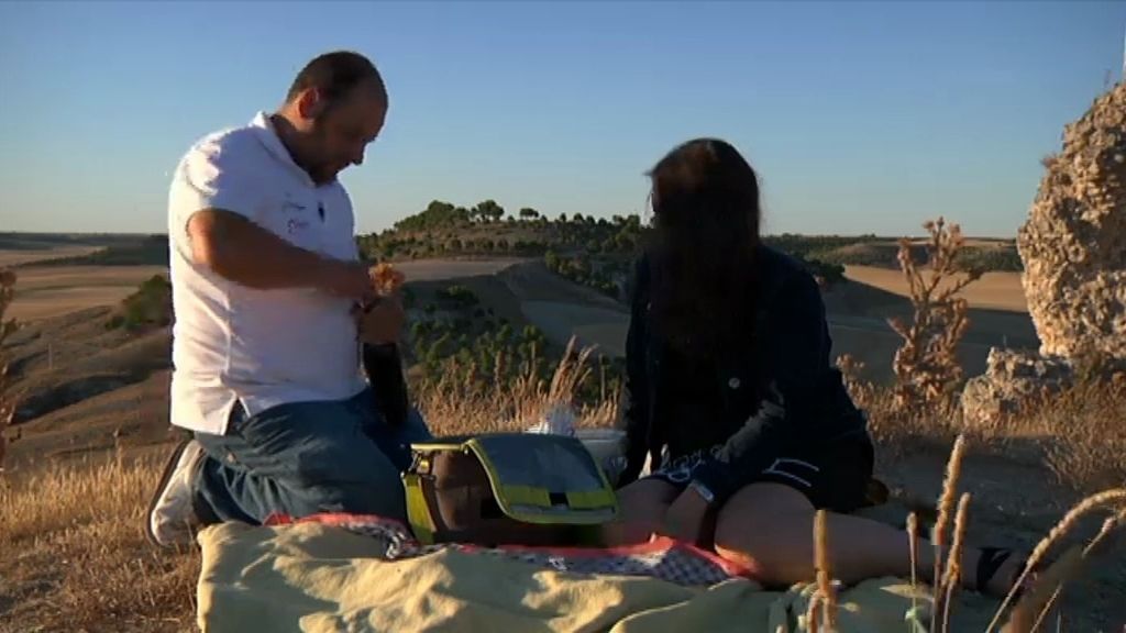 Román y Yésica: amor campestre