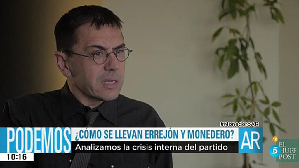 Monedero: "Íñigo debió ser más contundente asegurando que no existen 'errejonistas"