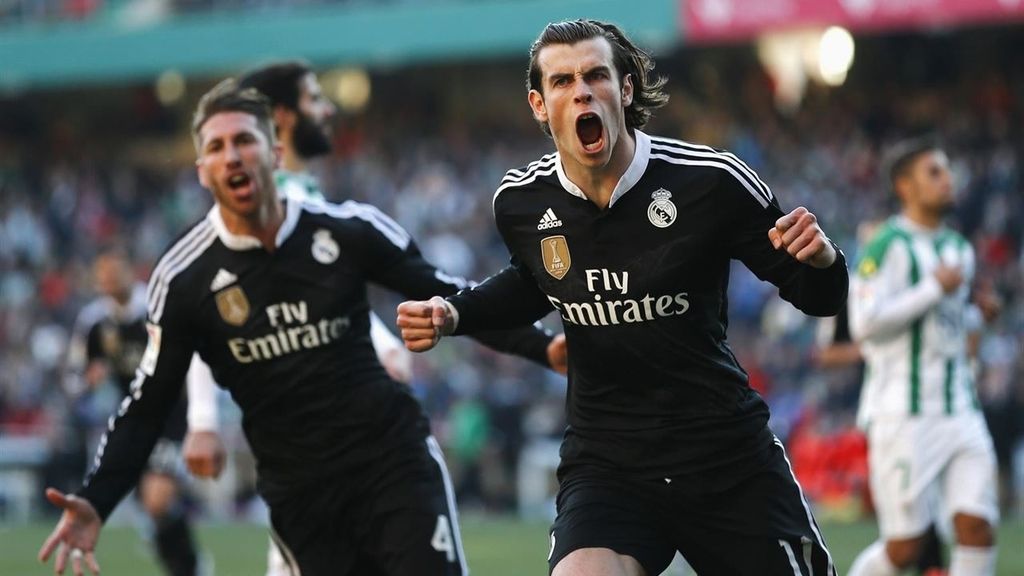 Bale y Sergio Ramos trabajan con el grupo