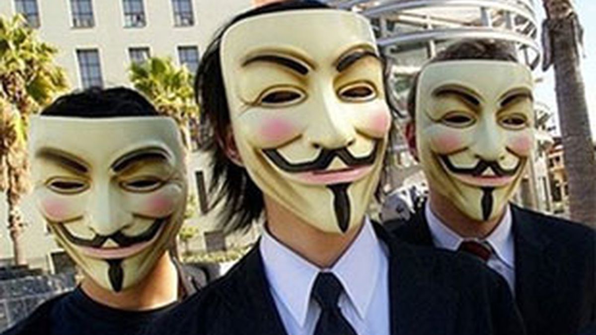 El grupo de ciberactivistas Anonymous realiza acciones a nivel mundial. FOTO: EFE/Archivo