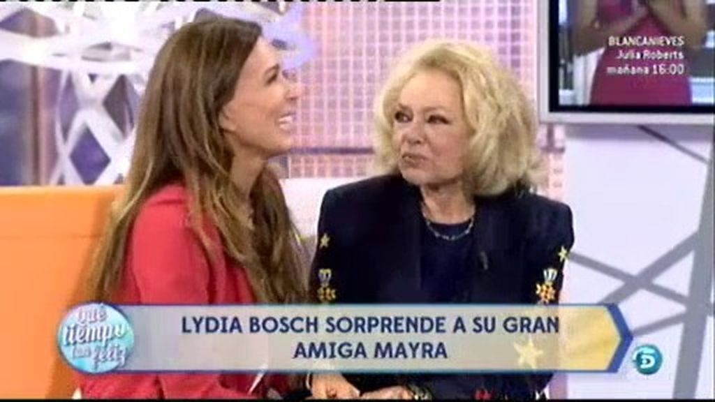 Lydia Bosch sorprende a Mayra