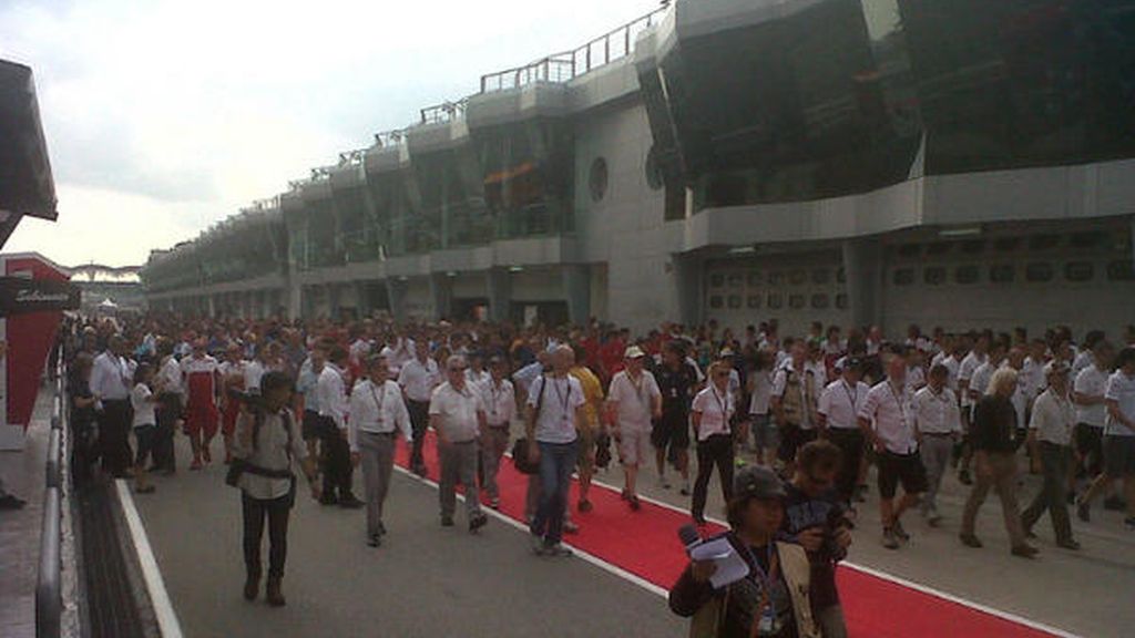 Tributo a Marco Simoncelli en Malasia