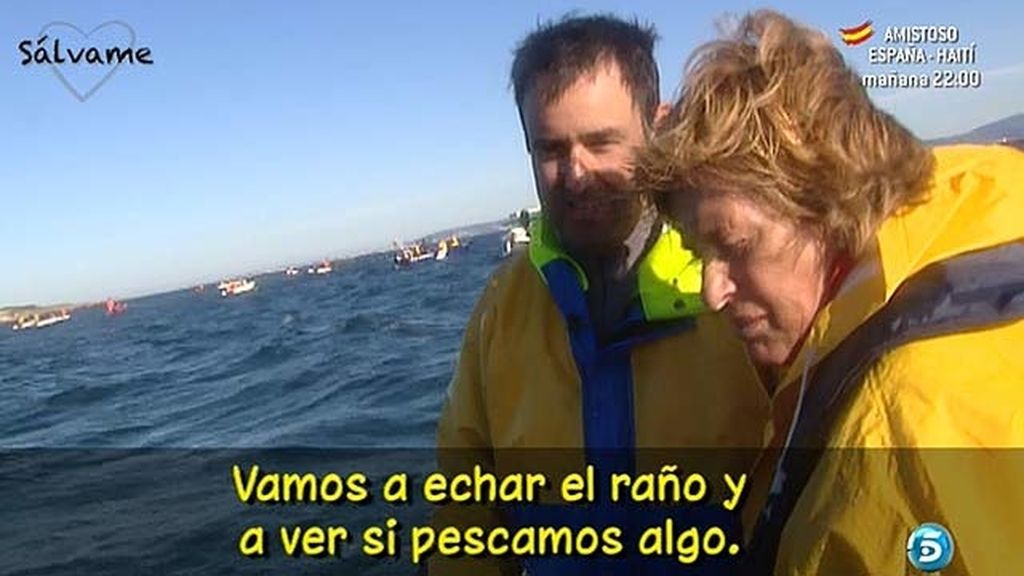 La periodista ha trabajado durante tres días con pescadores y mariscadoras