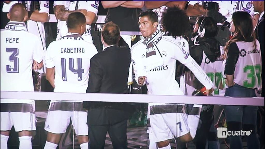 Cristiano declara su amor al Real Madrid… mientras hace estiramientos en la fiesta