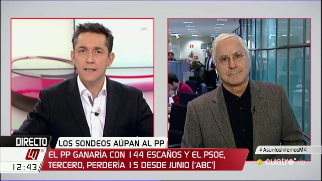 José María Barreda: "En el PSOE cada vez somos menos"