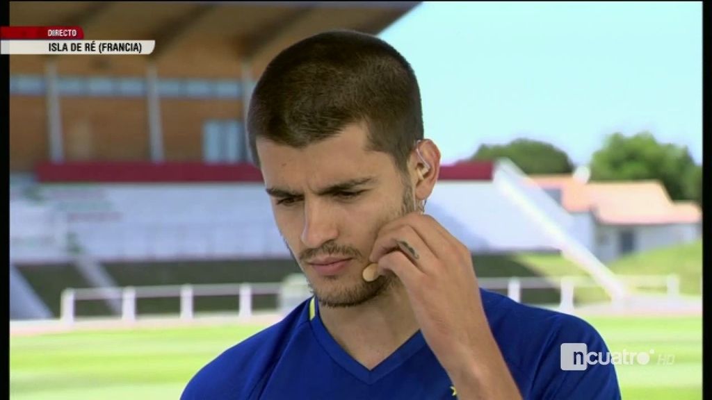 Morata habla de la elección de los lanzadores de penaltis en la Roja