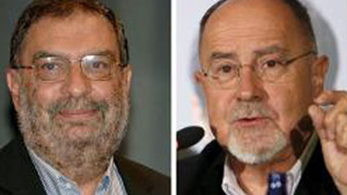 Enrique González Macho y Bigas Luna, candidatos a la presidencia de la Academia de Cine. EFE