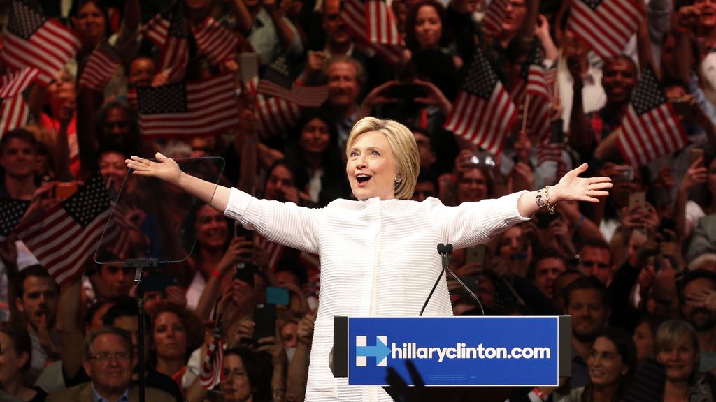 Hillary Clinton será la primera mujer candidata a optar a la Casa Blanca