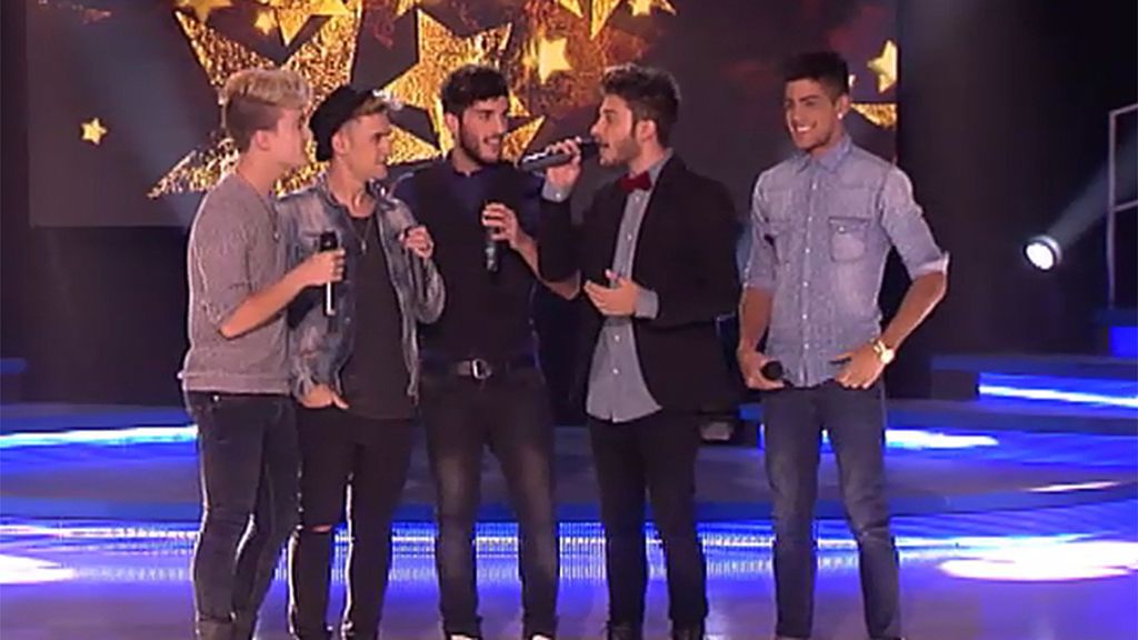 Los Auryn, a capela