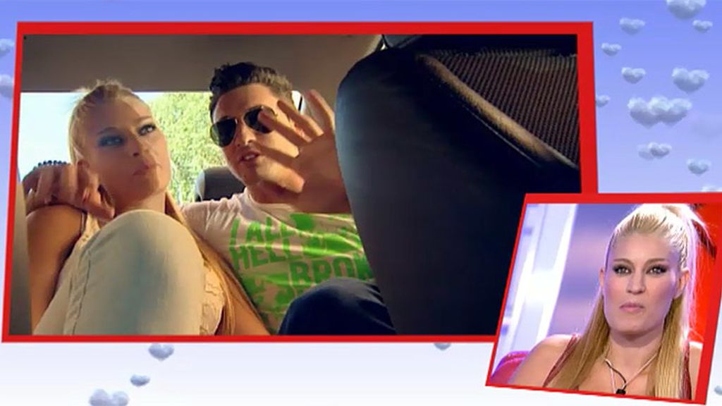 Ainhoa congenia con la madre de Víctor