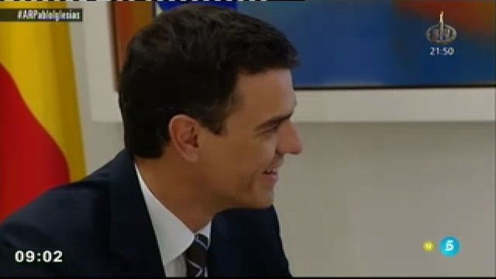 La reunión secreta de Rajoy y Sánchez