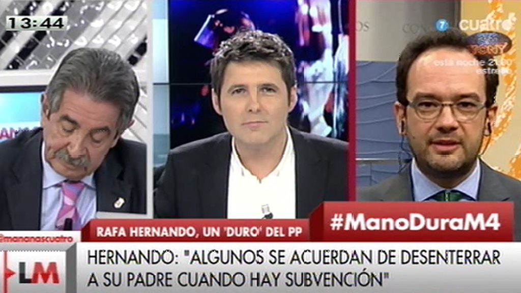 A. Hernando valora las palabras del nuevo portavoz del PP: "Lo peor es lo que subyace, un pensamiento muy retrógrado"