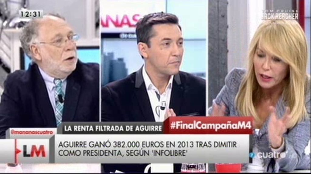 Ekaizer: “Le daría el premio Príncipe de Asturias al que filtró la renta de Aguirre”