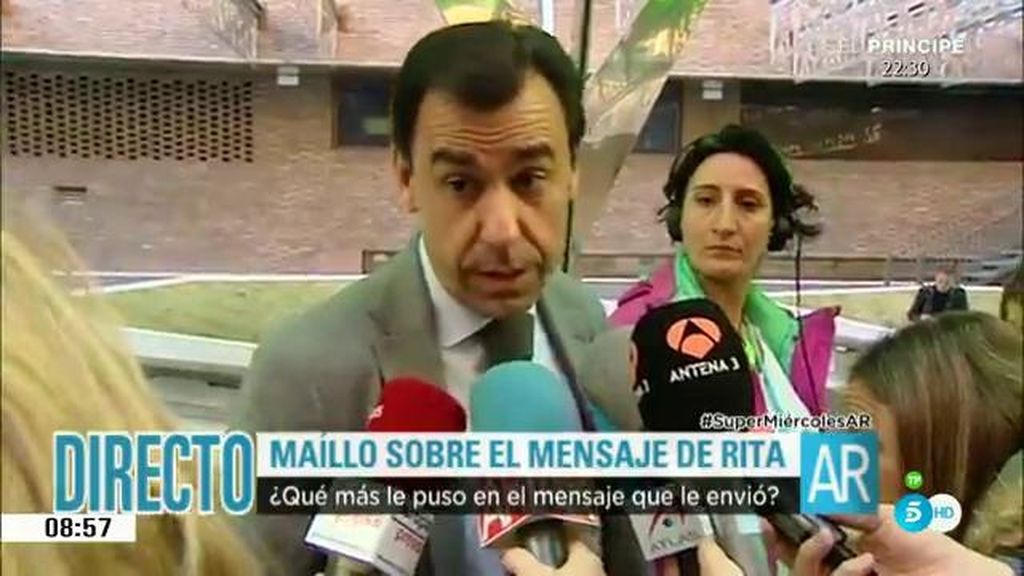 Martínez Maíllo: "Existe una unidad clara en torno a la lucha contra la corrupción"