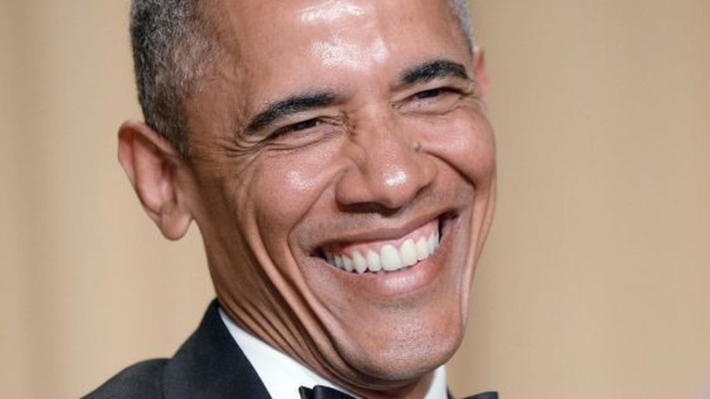 Obama triunfa con su monólogo en la cena anual de corresponsales