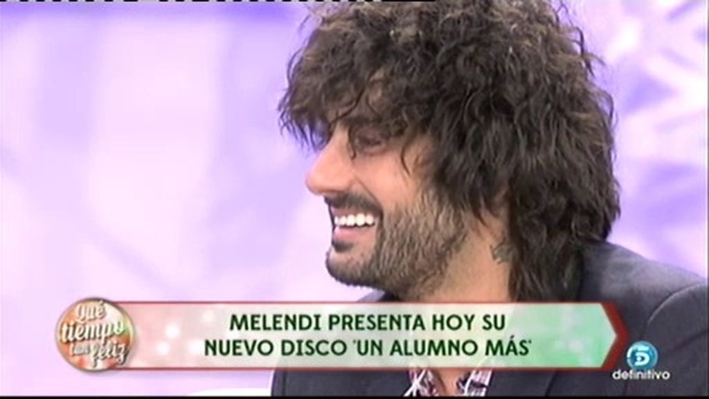 Melendi: "La Voz' ha sido una experiencia muy buena para mí, personal y profesional"