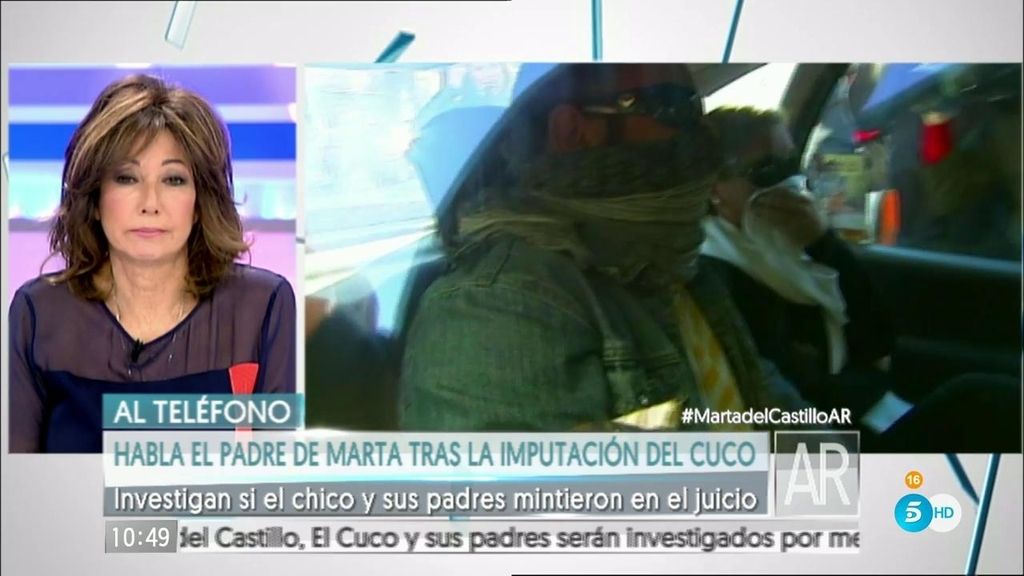A. del Castillo: "Las grabaciones demuestran que su coartada estuvo preparada"