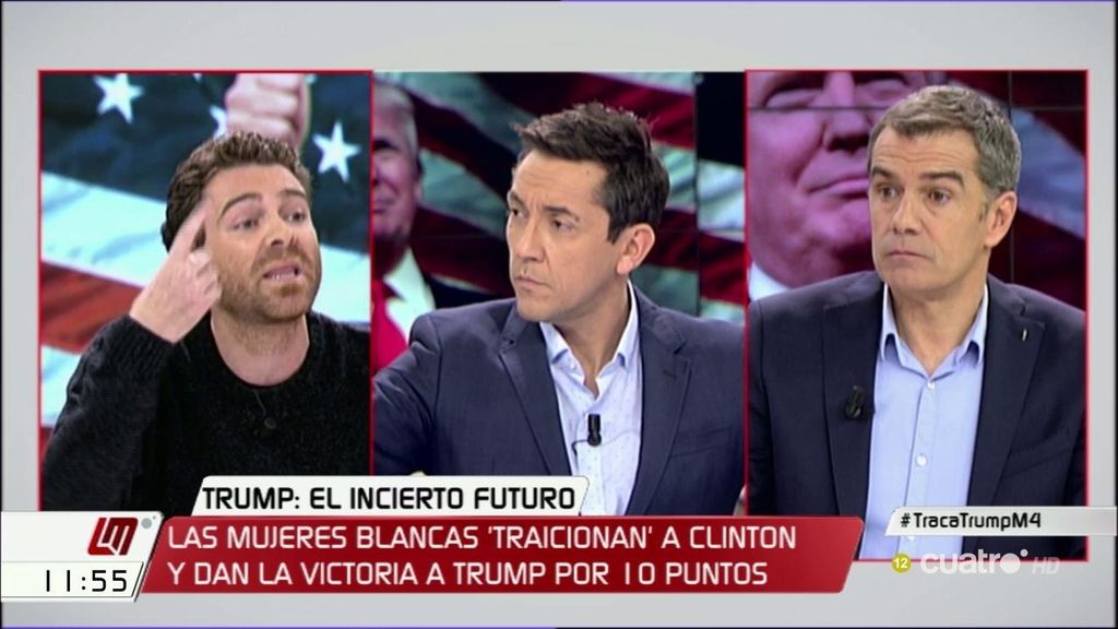 Los tres enfrentamientos entre Toni Cantó y Jorge Moruno por las elecciones en Estados Unidos