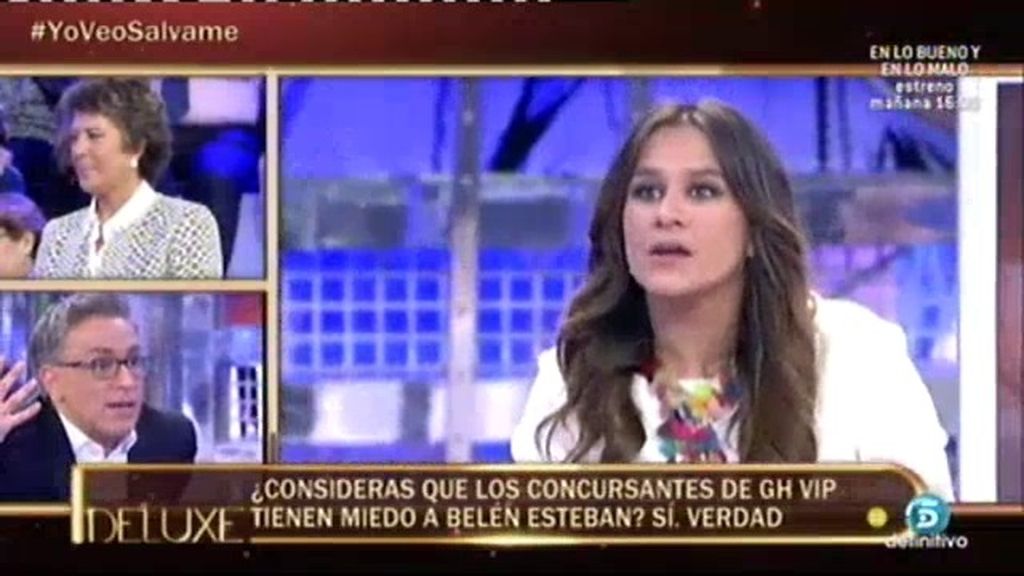 Laura Cuevas: "Los concursantes de 'GH VIP' tienen miedo de Belén Esteban"