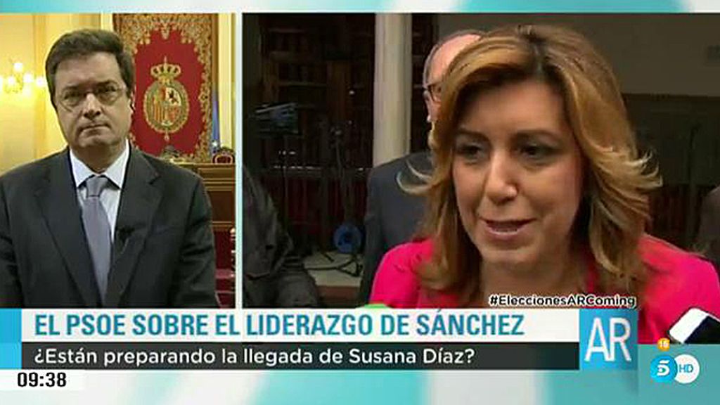Óscar López, de Susana Díaz: "No tengo constancia de que quiera relevar a Sánchez"