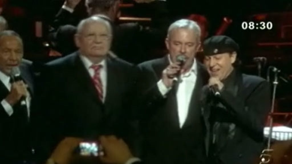 Mijail Gorbachov celebra su 80 cumpleaños rodeado de famosos