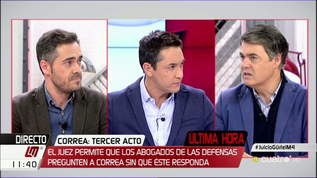 Carlos Rojas: “El PP no está imputado y no tiene responsabilidad política porque no está en este juicio”