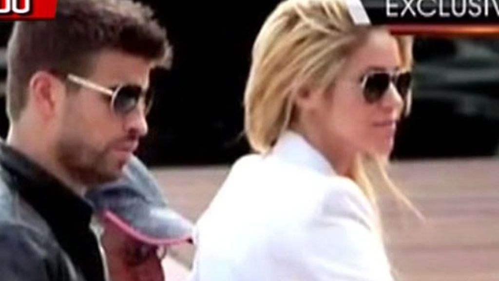 Shakira y Piqué, pasión en Italia