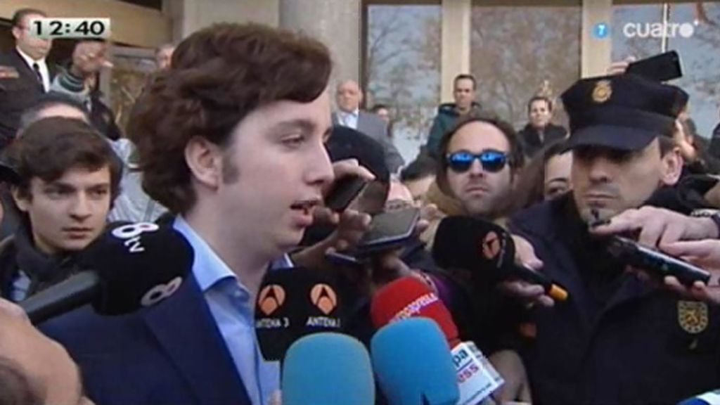 Fco. Nicolás sale de los juzgados: “Me he acogido a mi derecho a no declarar”