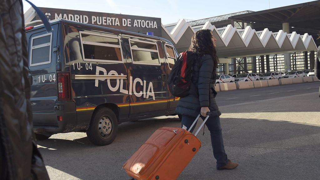 Susto en Atocha tras la amenaza de un hombre de hacer estallar una bomba