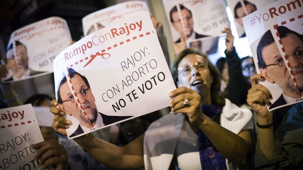 Los grupos provida piden la dimisión de Mariano Rajoy
