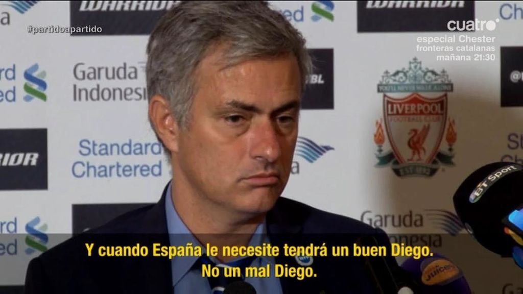 Mourinho: "España ha tomado una decisión fantástica no convocando a Costa"