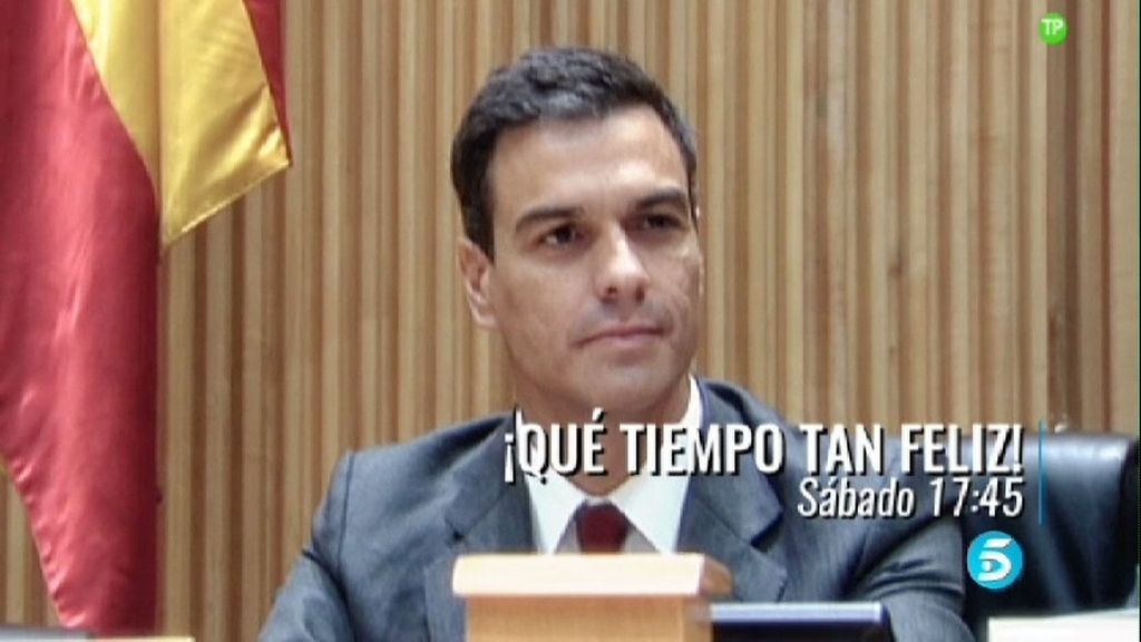 Pedro Sánchez confesará 'Las canciones de su vida' en ¡Qué tiempo tan feliz!