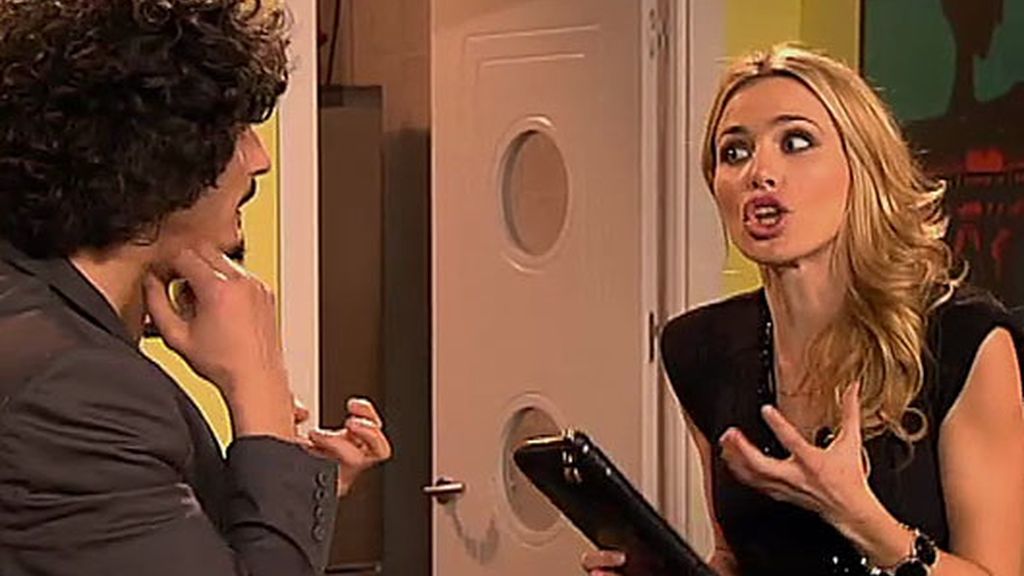 ¡¡¡Javier y Raquel se besan!!!